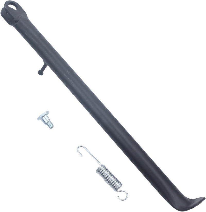 Adsspro Universal Motorcycle Kickstand Accessories Foot Side Support Stand for 125cc 110cc 140cc CRF50 70 Motor Scooter Motorbike Motocross Dit Pit Bike (420mm) (296MM) - Image 1
